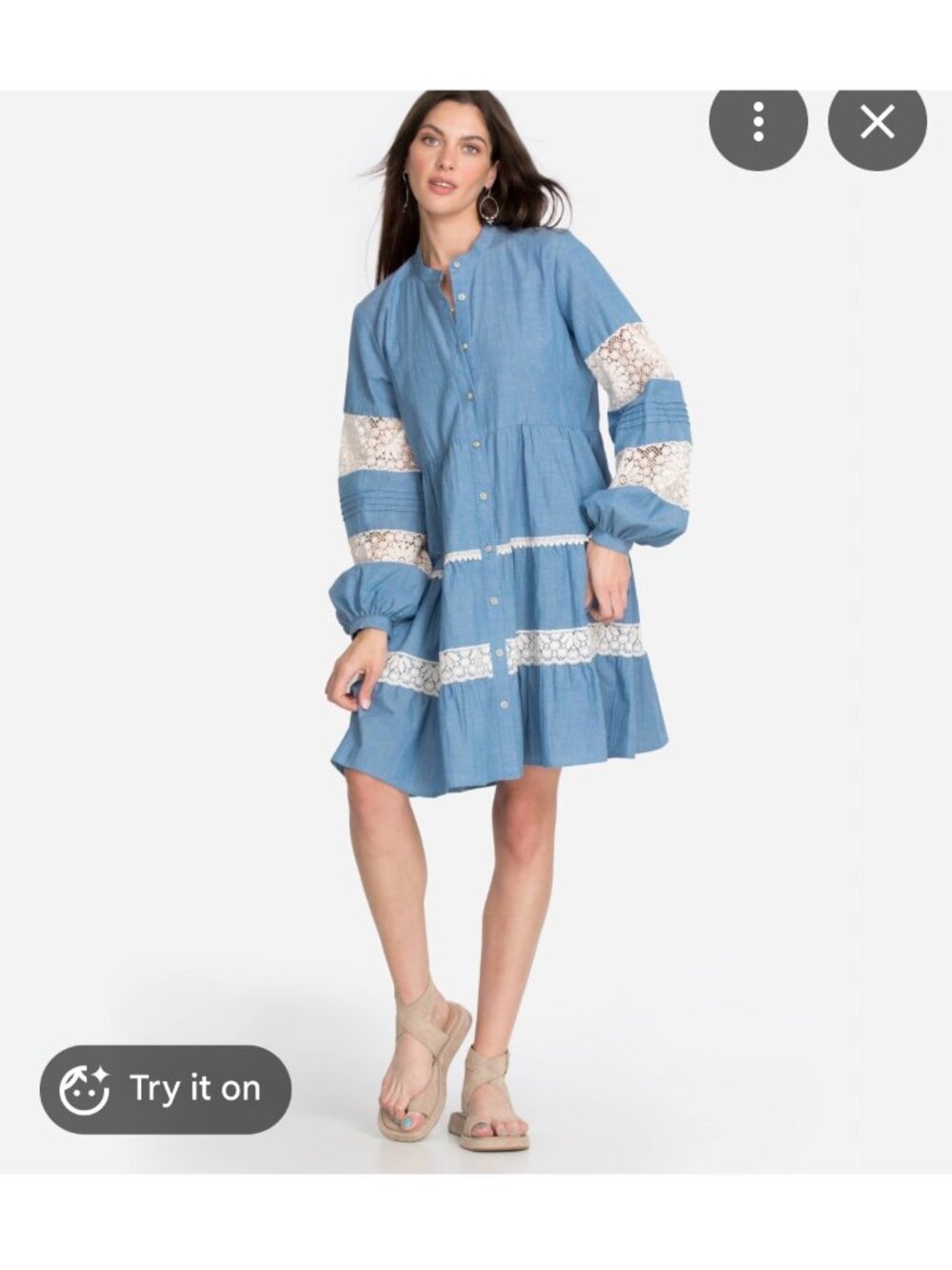 johnny was laguna pieced mini dress